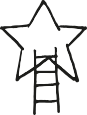 illustrated starstairs icon