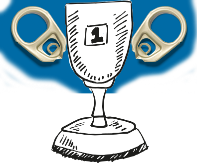 Trophy for award winning employers