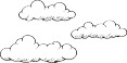 illustrated clouds