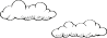 illustrated clouds