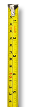 graphic of a tape measure